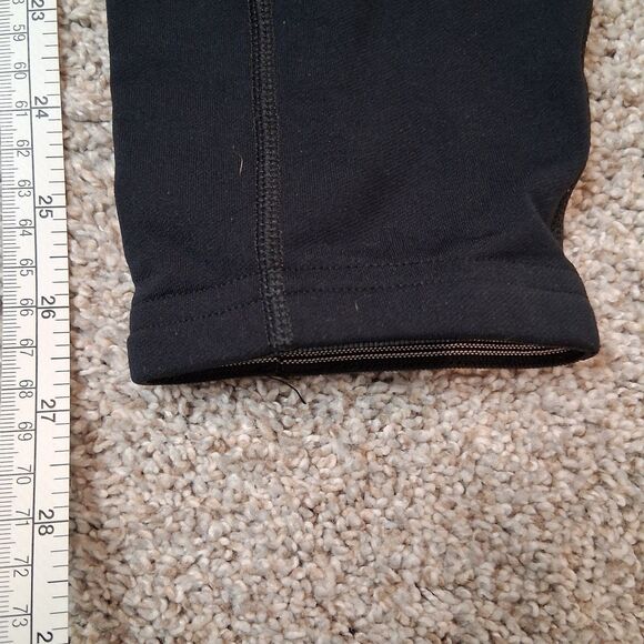 Kerrits Kids Equestrian Pants Tights Solid Black Size L Knee Patch - Picture 9 of 10